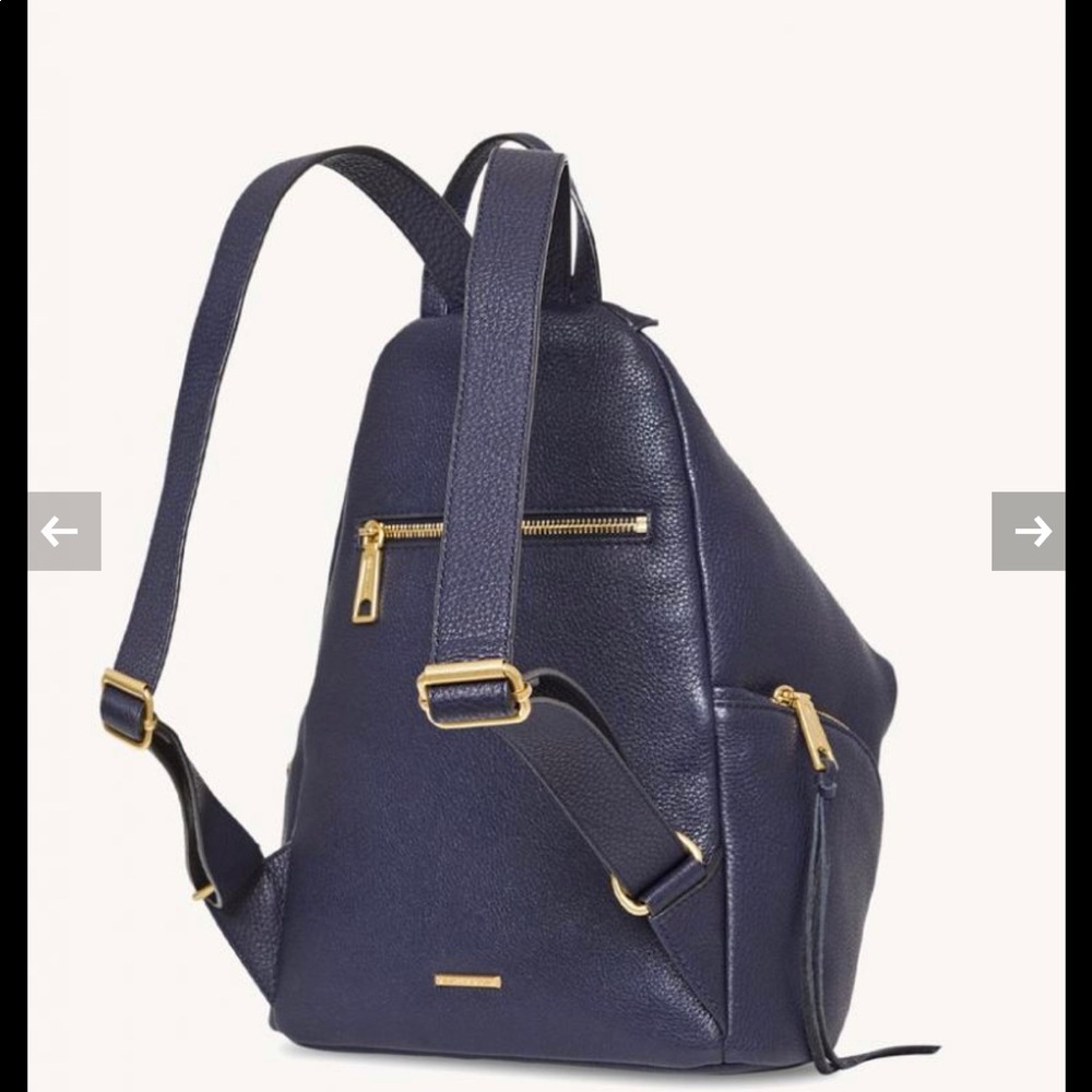 Rebecca Minkoff Navy Backpack - Picture 4 of 10